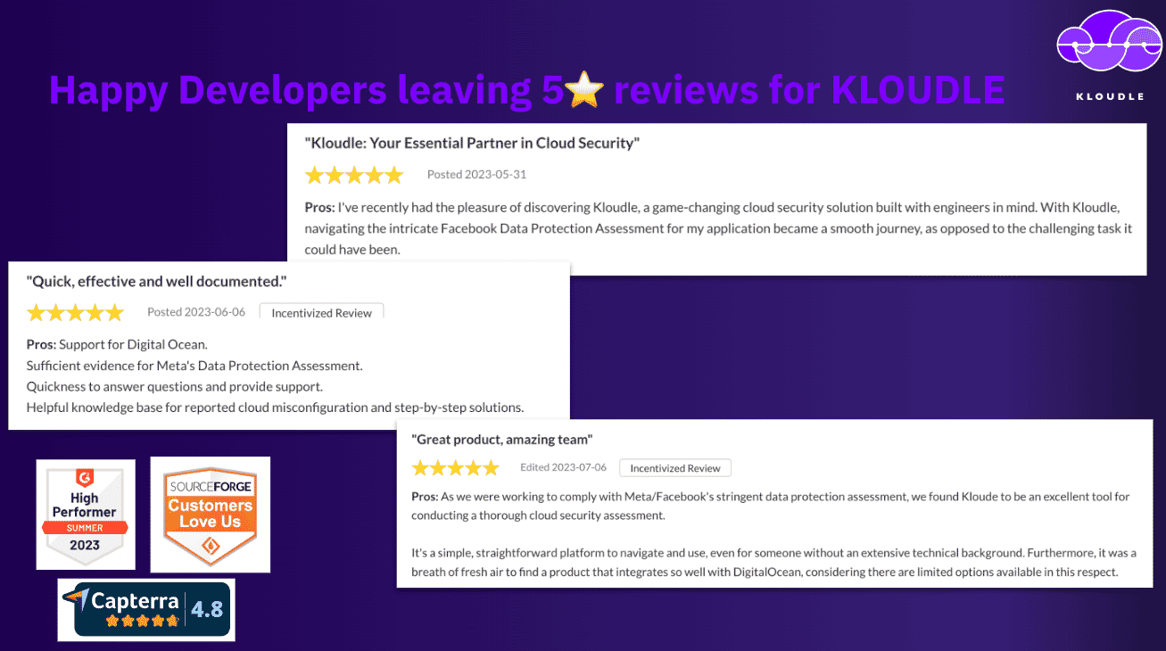 5 Star reviews from happy developers