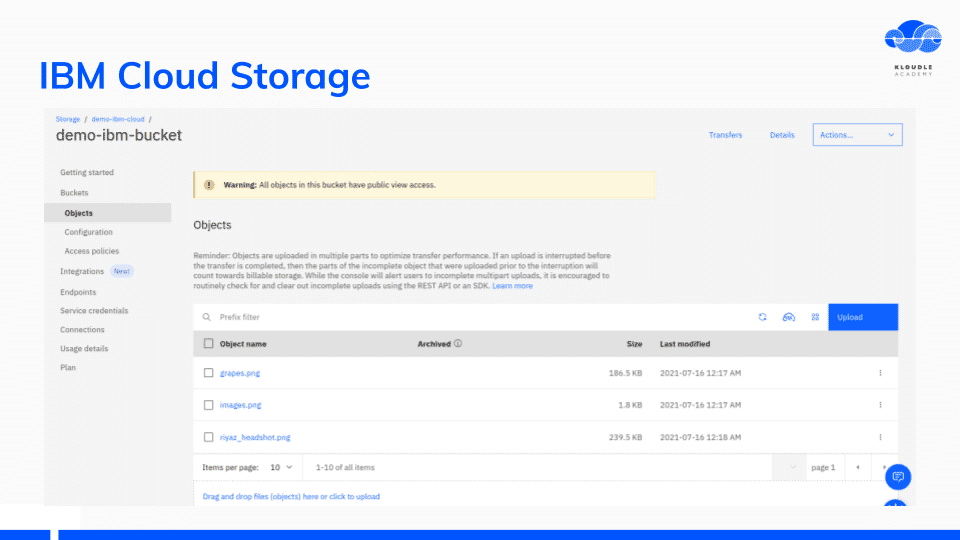 IBM Cloud Storage