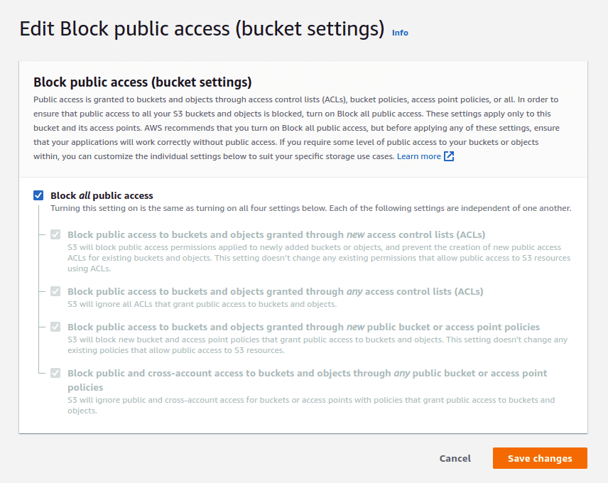 AWS S3 Bucket Policies and Public Access