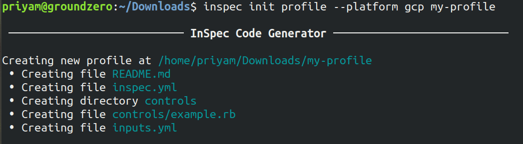 inspec profile