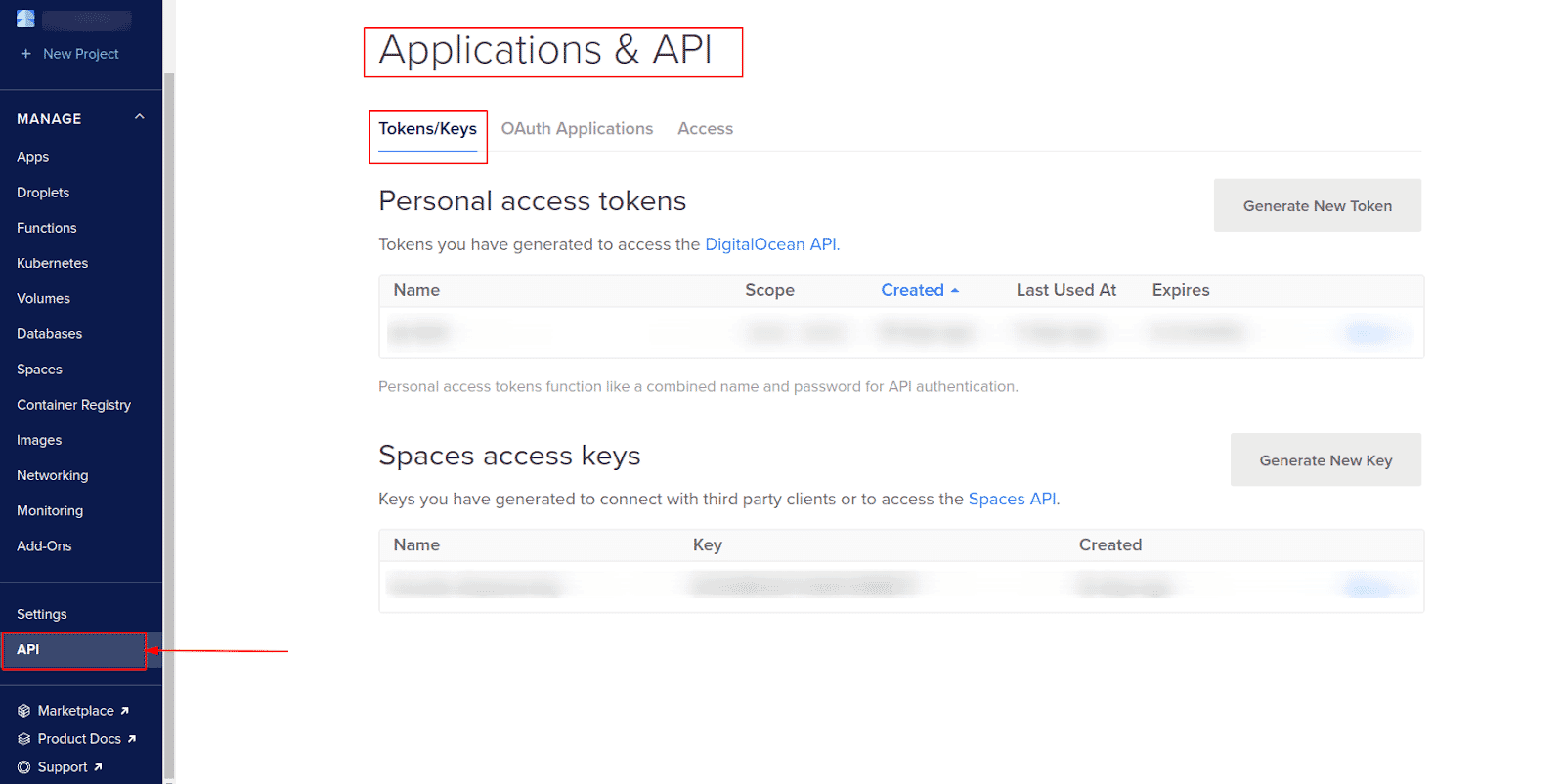 DigitalOcean Applications & API