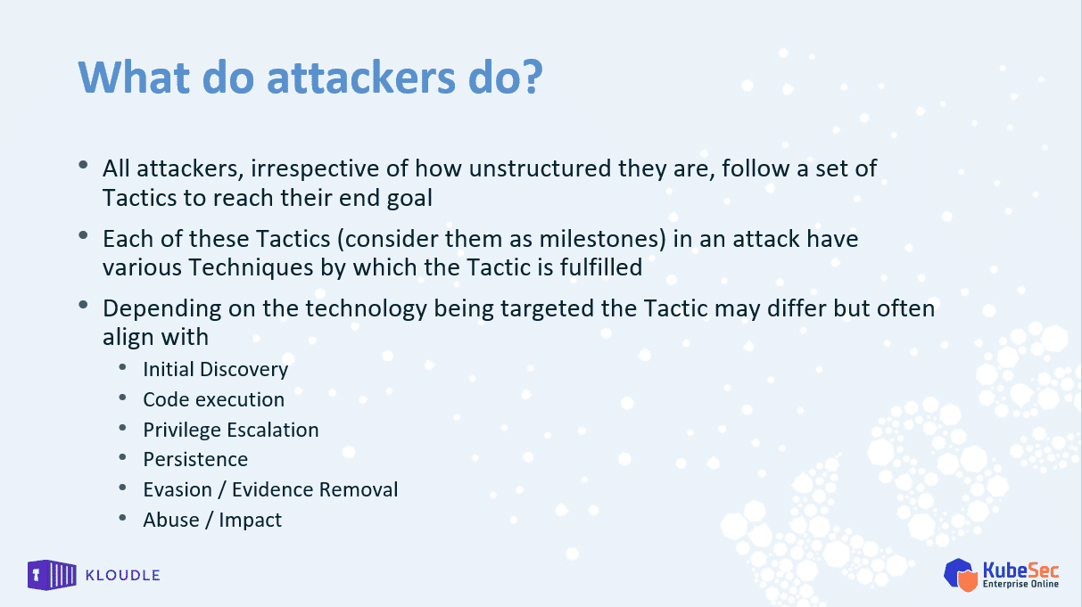 what do attackers do